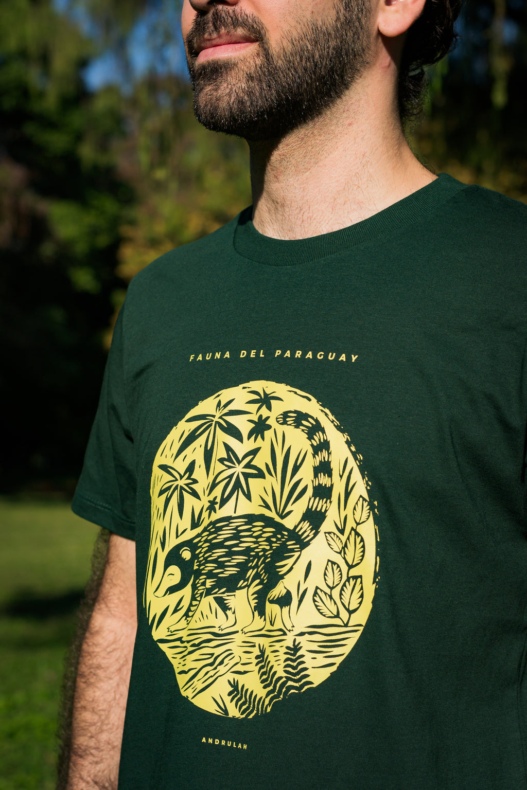 Remera Fauna del Paraguay - Coati