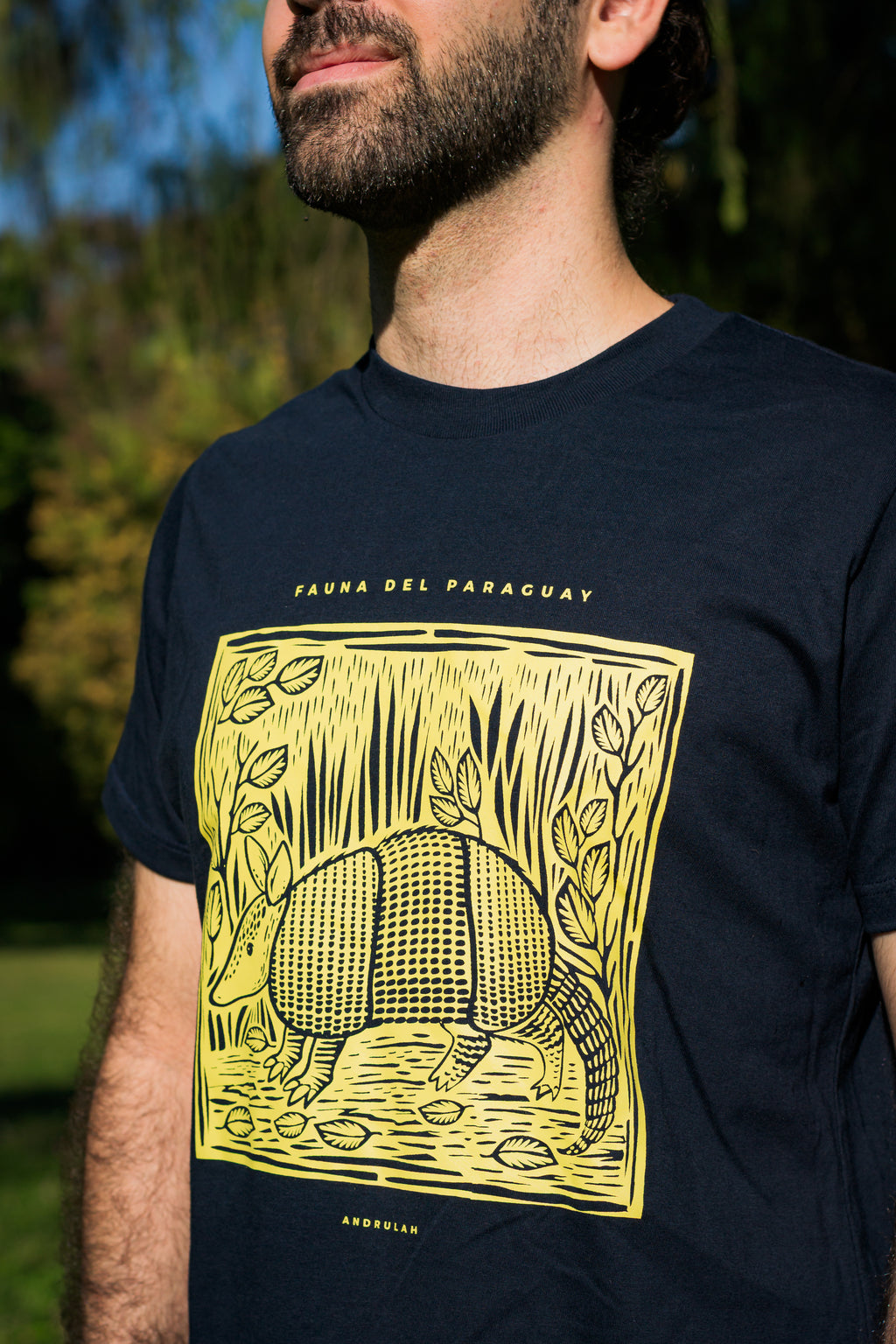 Remera Guara Azul Armadillo Masculina 2