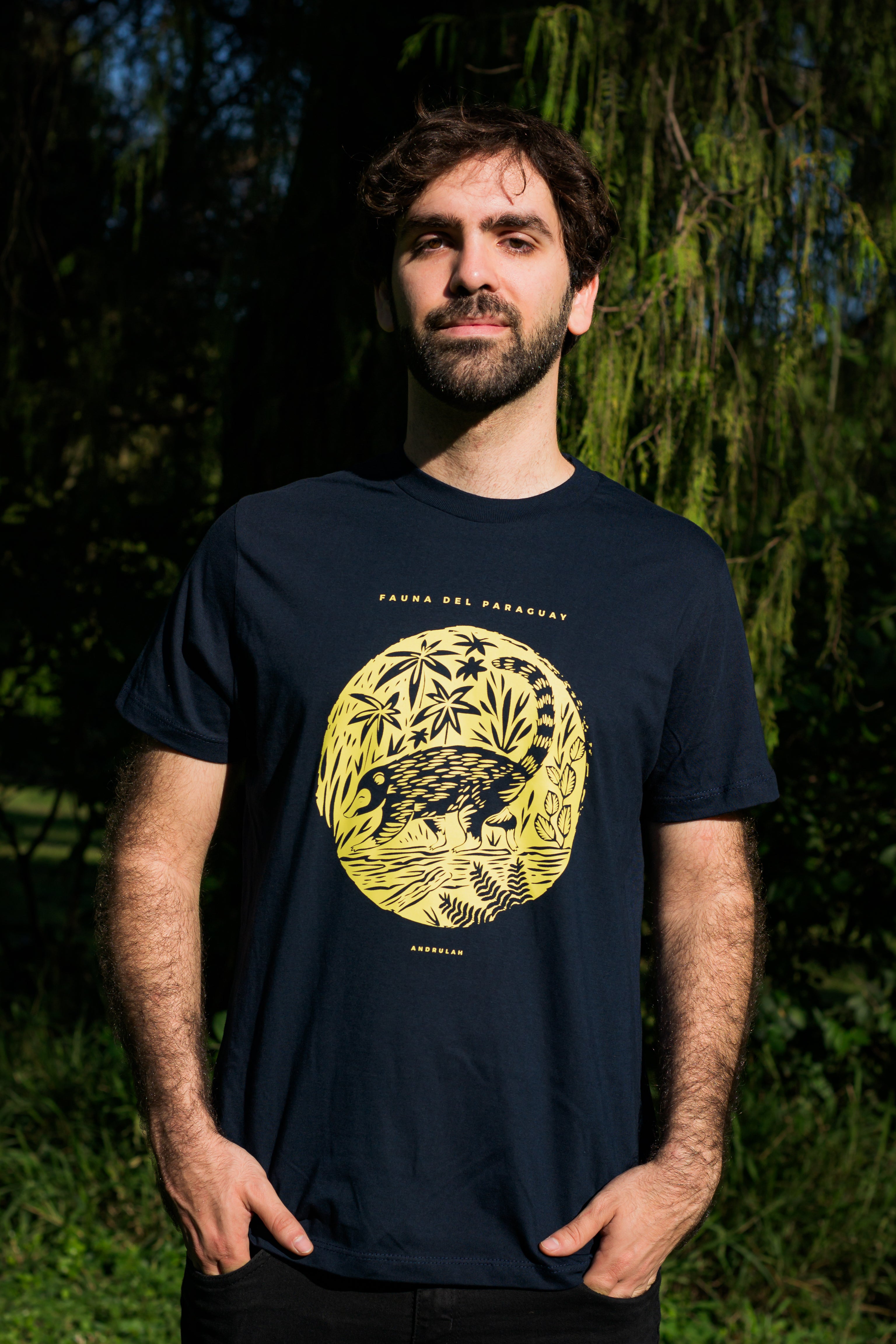 Remera Guara Azul Coati Masculina