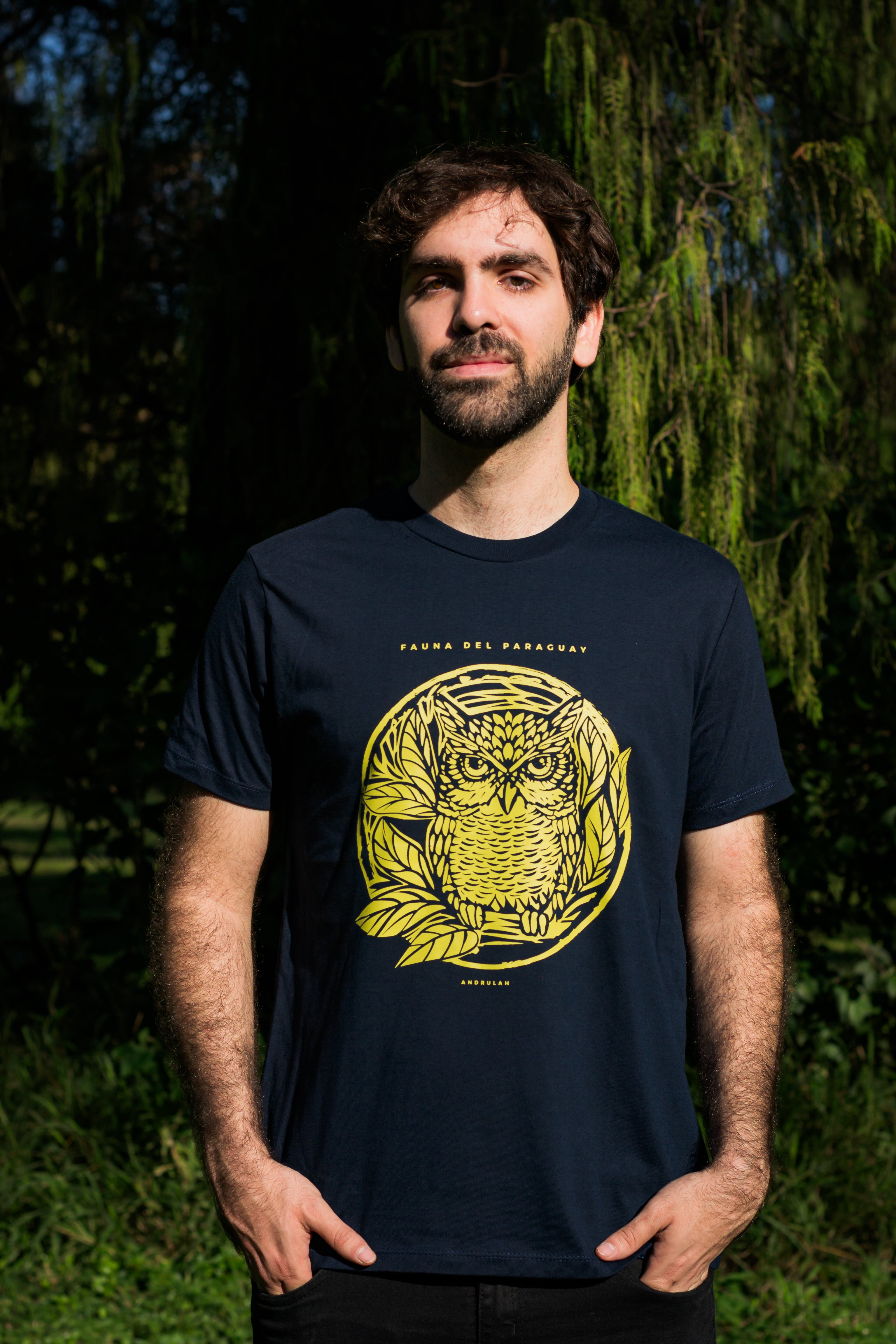 Remera Guara Azul Nakurutu Masculina