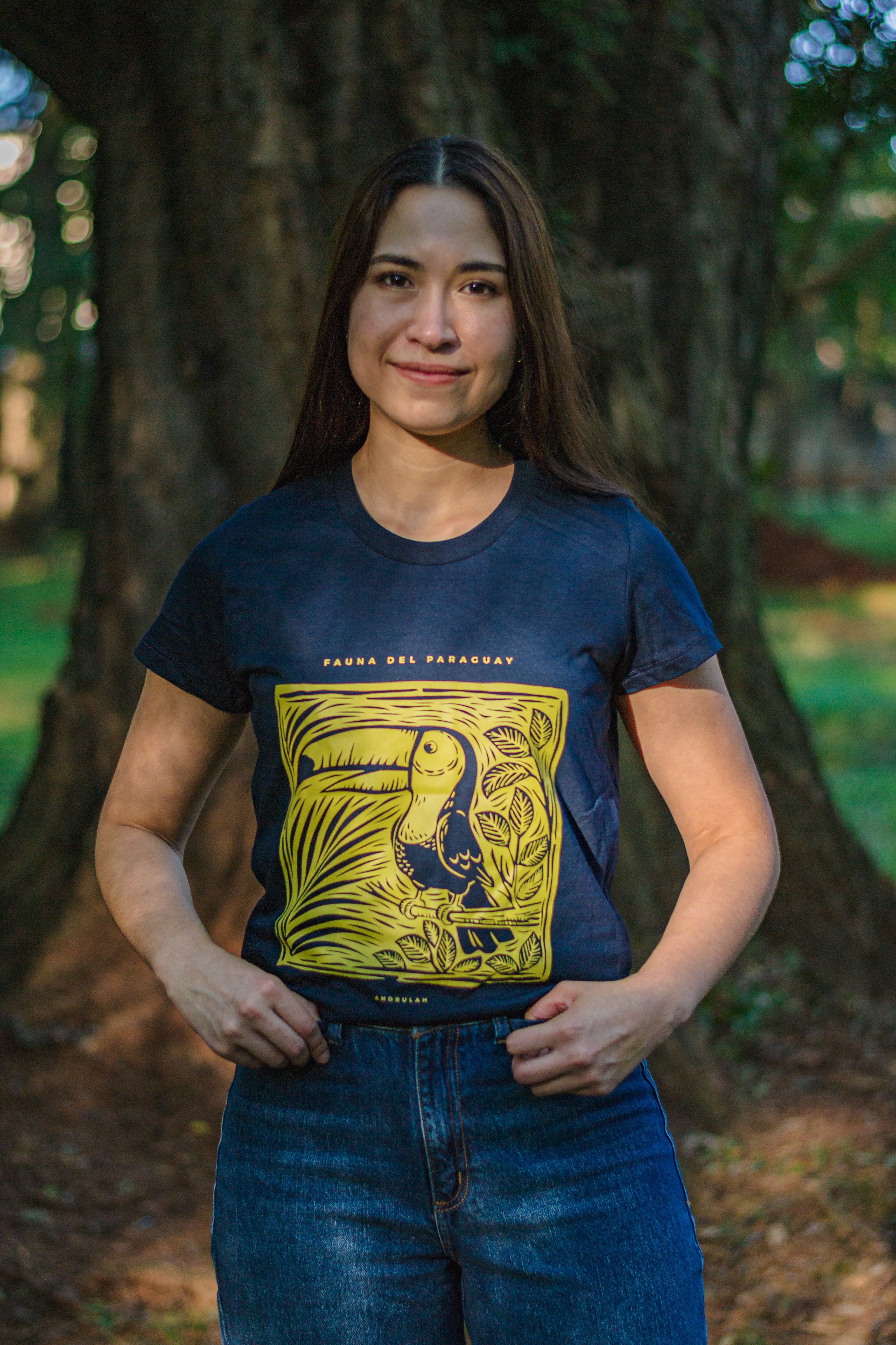 Remera Guara Azul Tucan Femenina