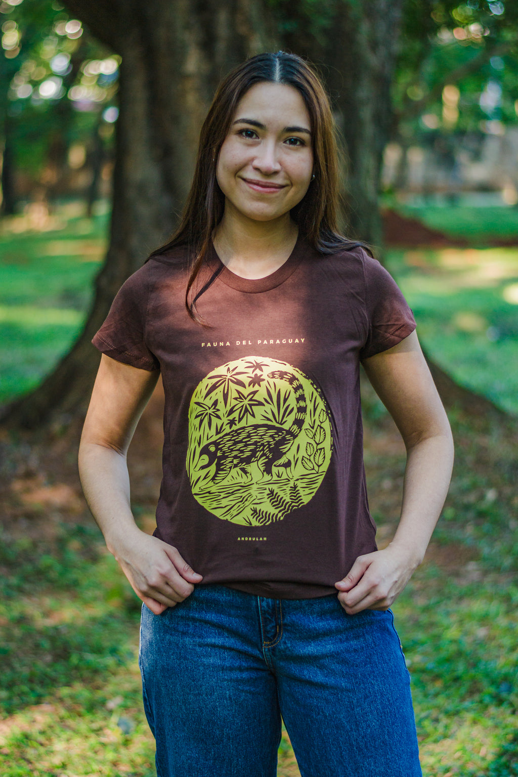 Remera Guara Marrón Coati Femenina