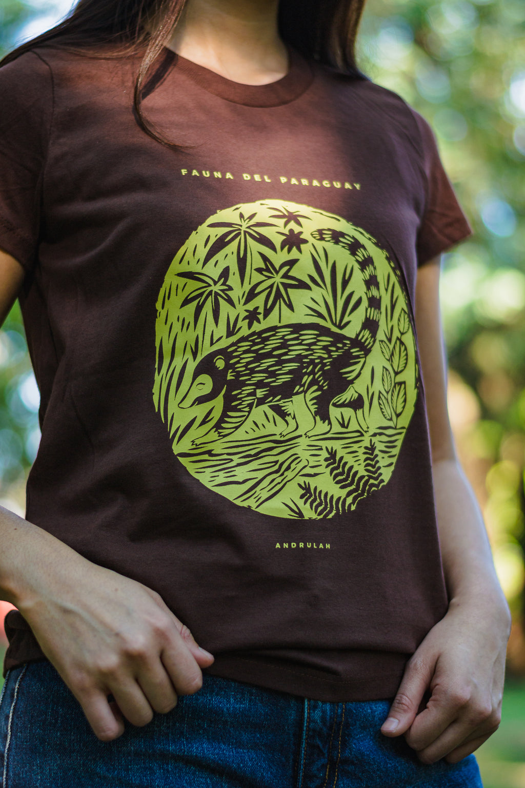 Remera Guara Marrón Coati Femenina 2