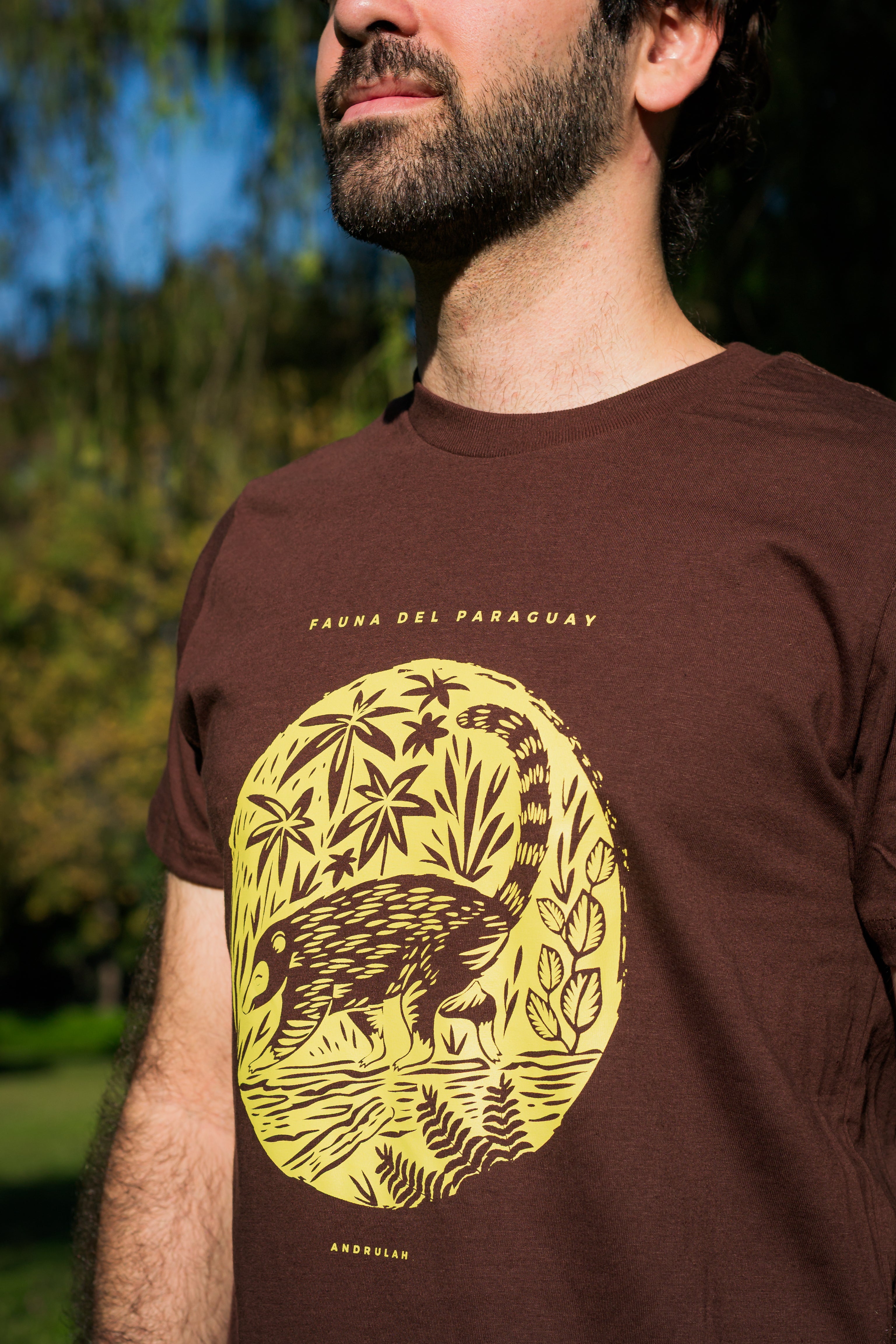 Remera Guara Marrón Coati Masculina 2