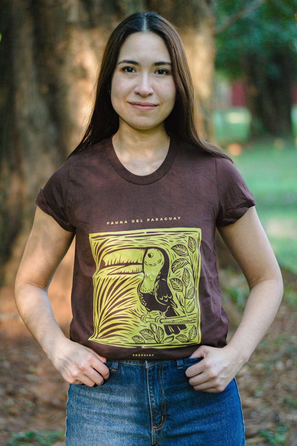 Remera Guara Marrón Tucán Femenina
