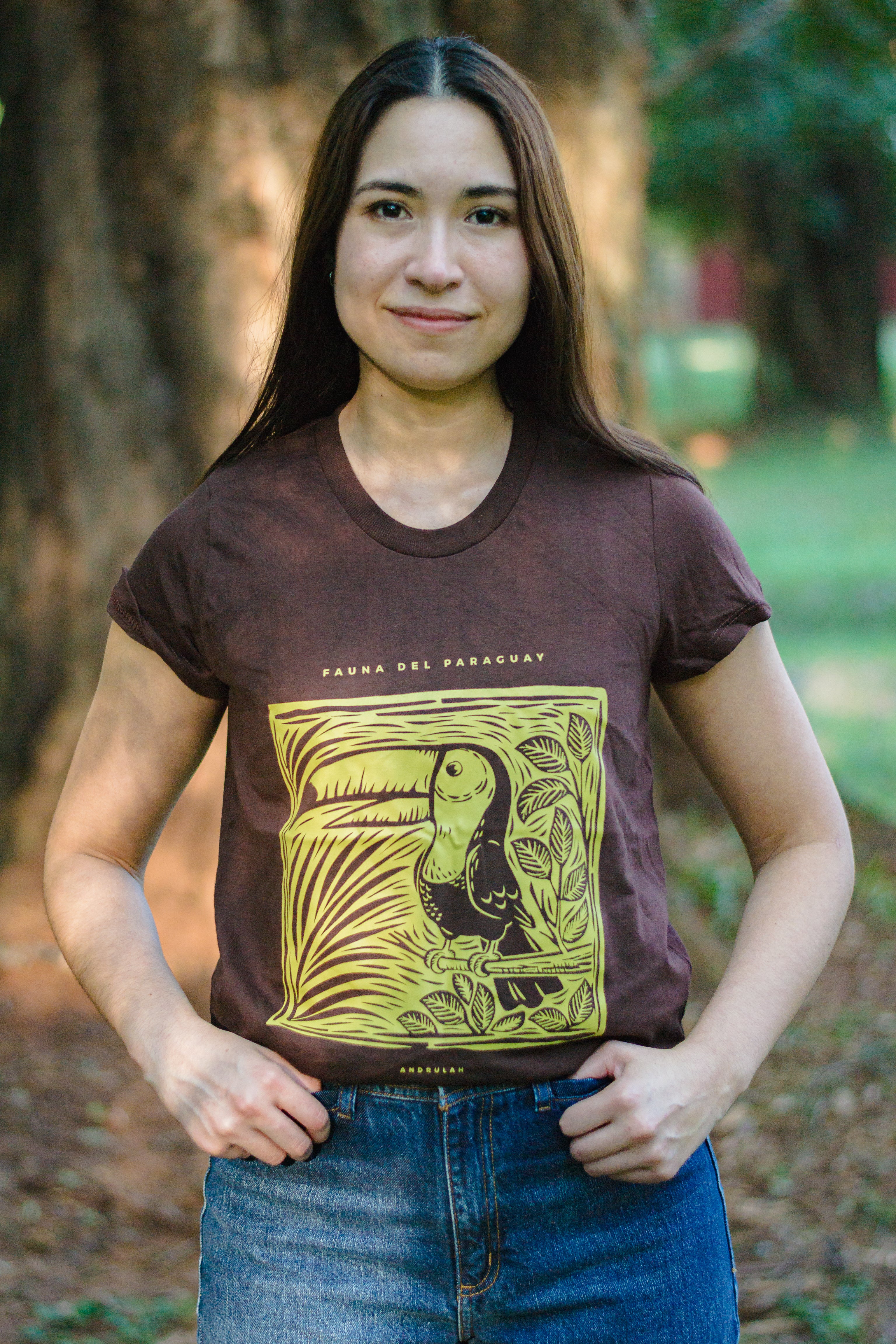 Remera Guara Marrón Tucán Femenina
