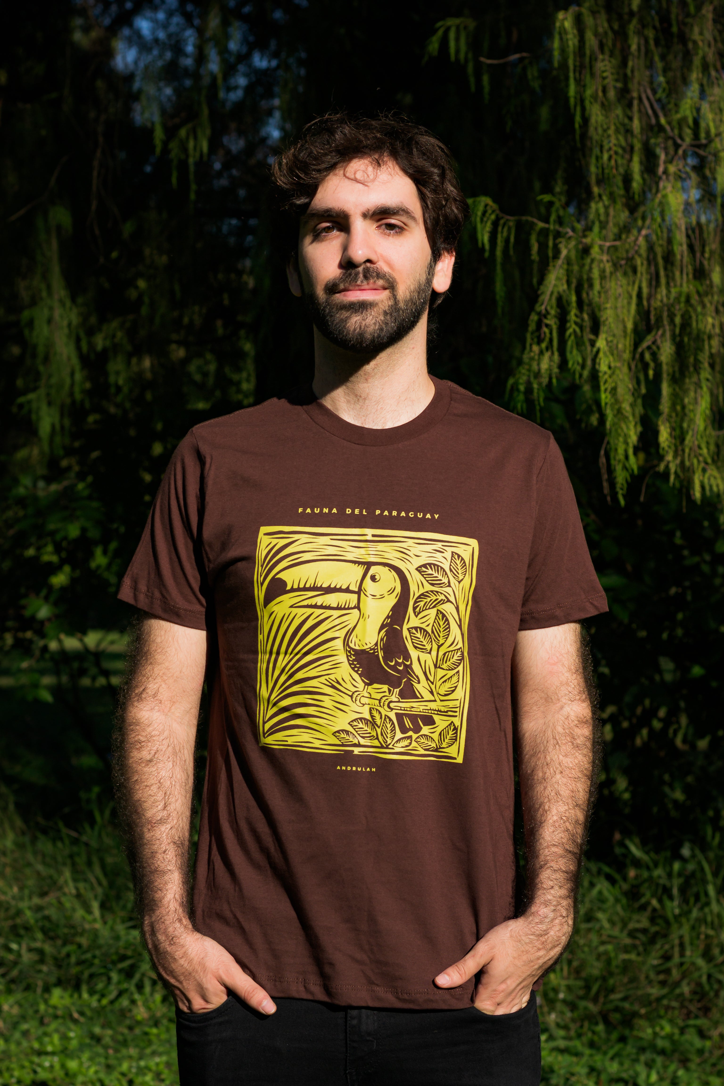Remera Guara Marrón Tucán Masculina 