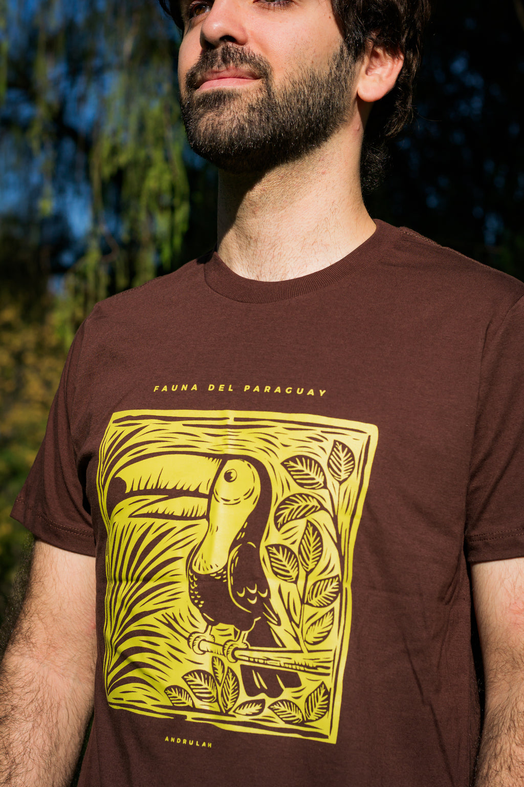 Remera Guara Marrón Tucán Masculina 2