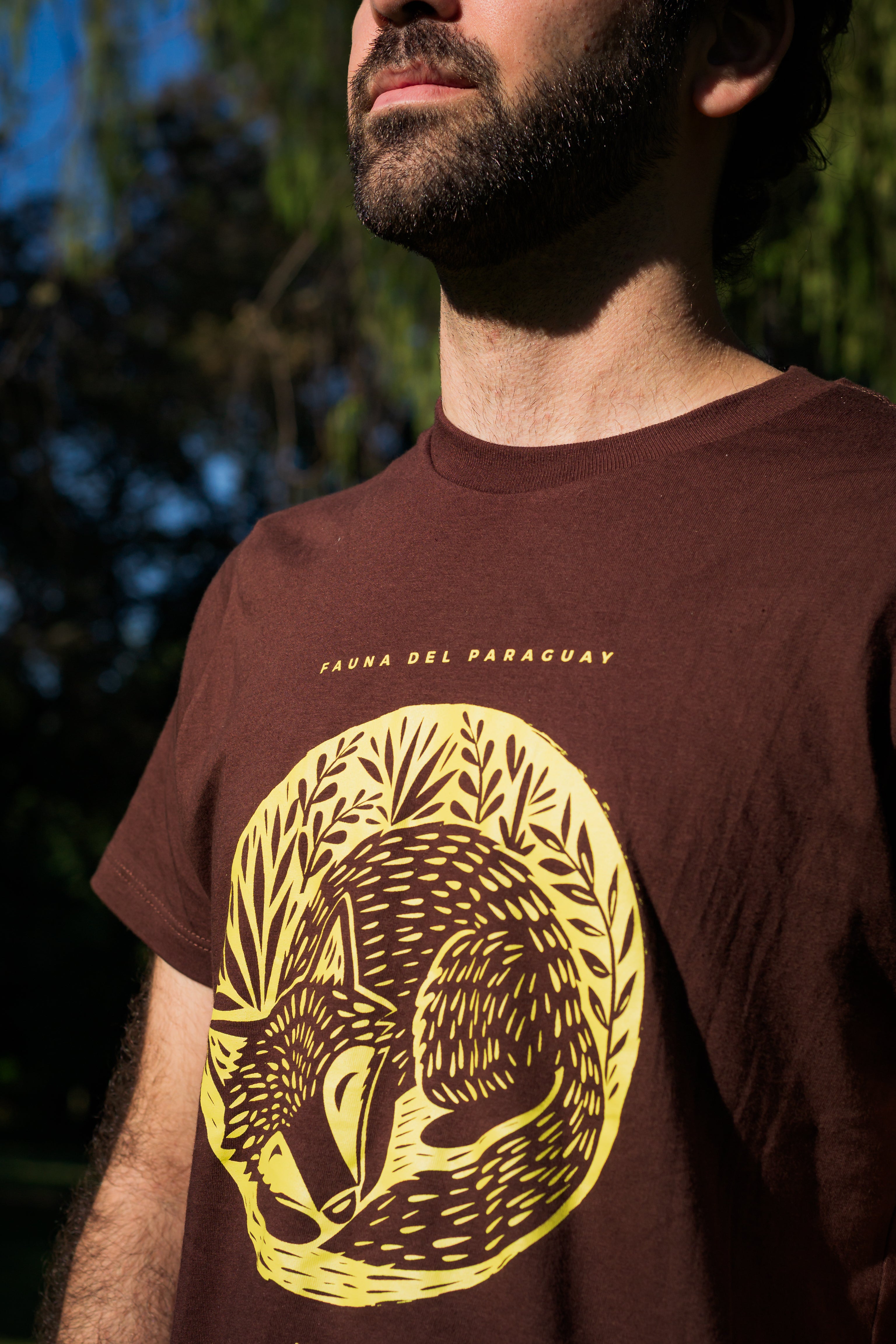 Remera Guara Marron Aguarai Masculina 2