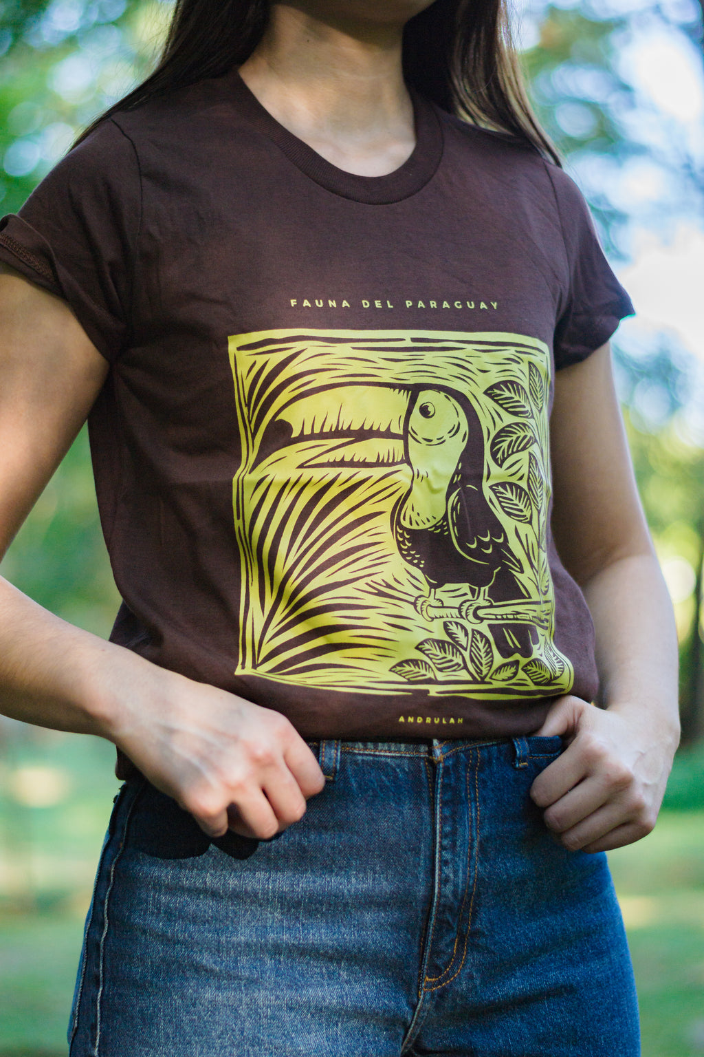 Remera Guara Marrón Tucán Femenina 2
