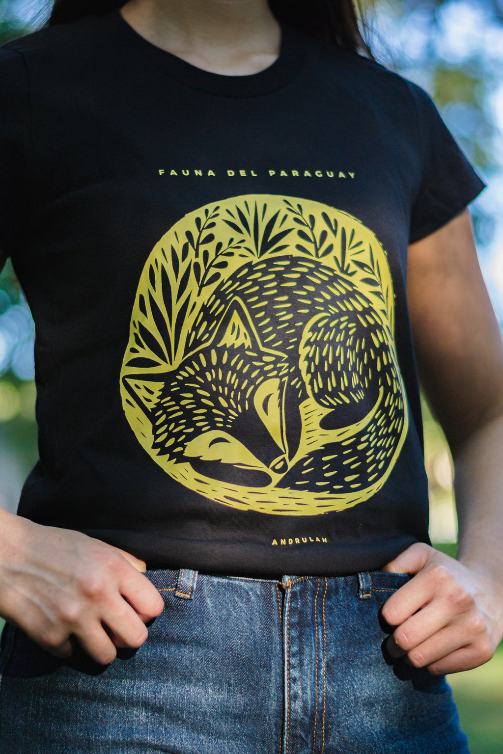 Remera Guara Negra Aguarai Femenina 2