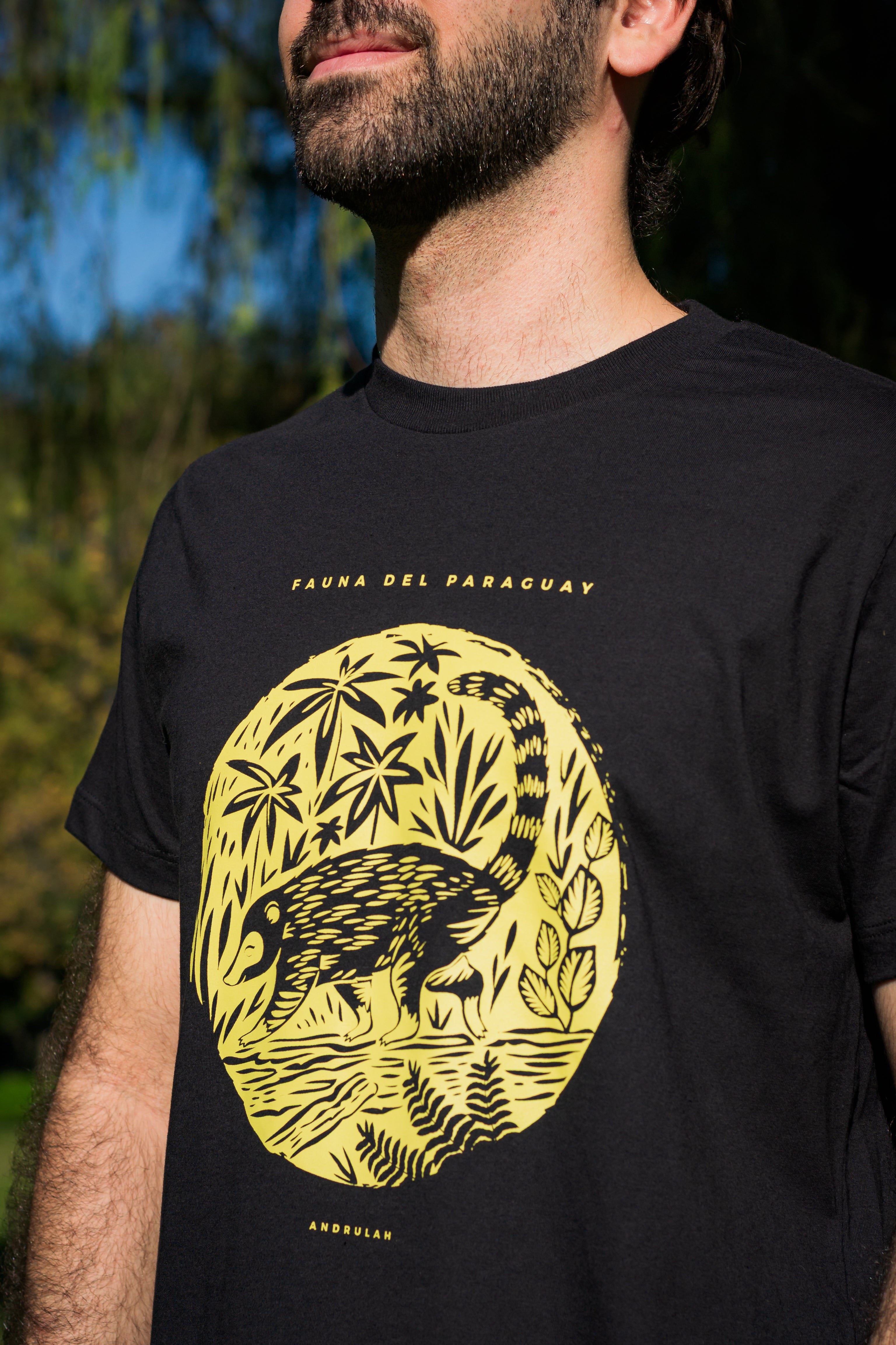 Remera Guara Negra Coati Masculina 2