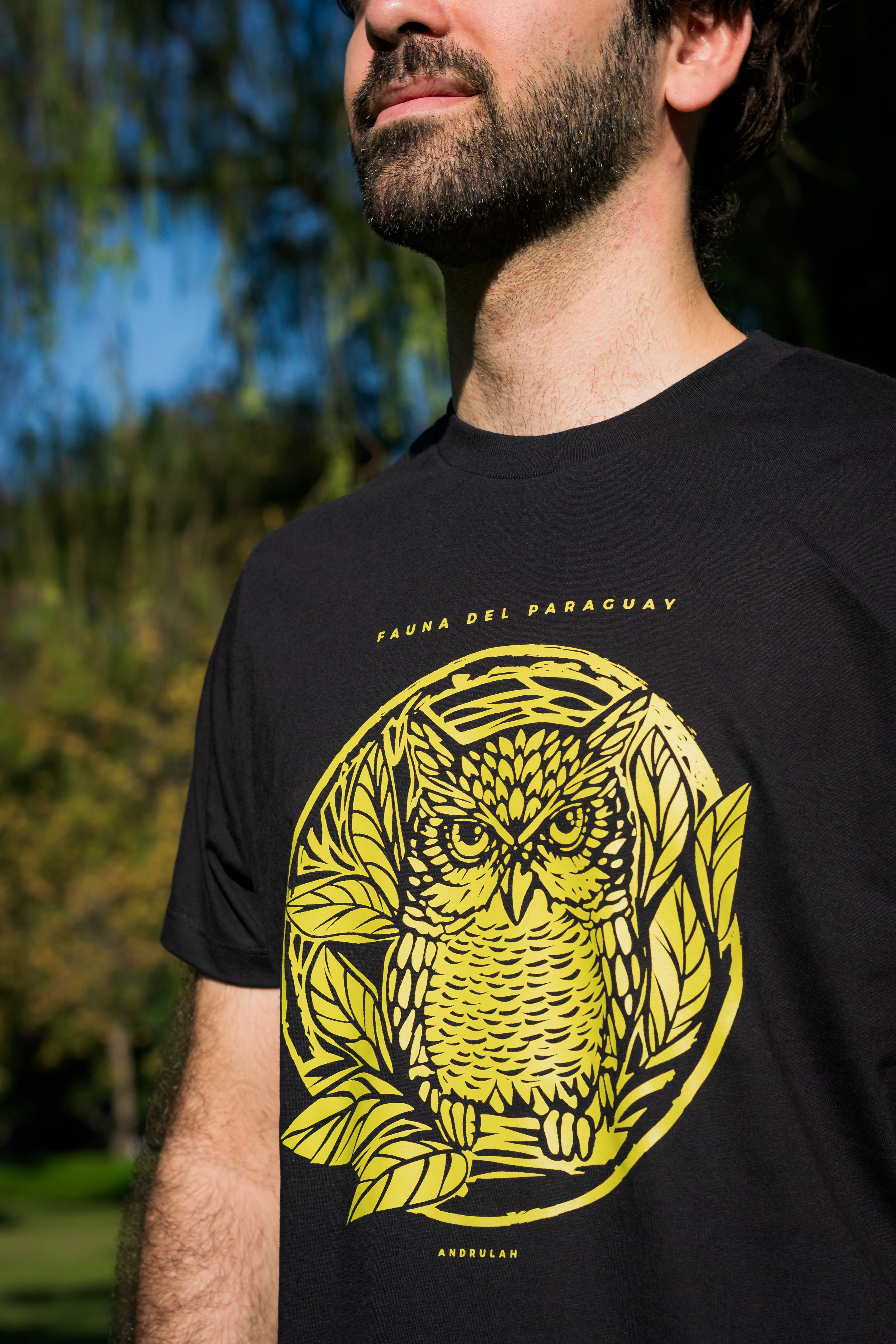 Remera Guara Negra Nakurutu Masculina 2