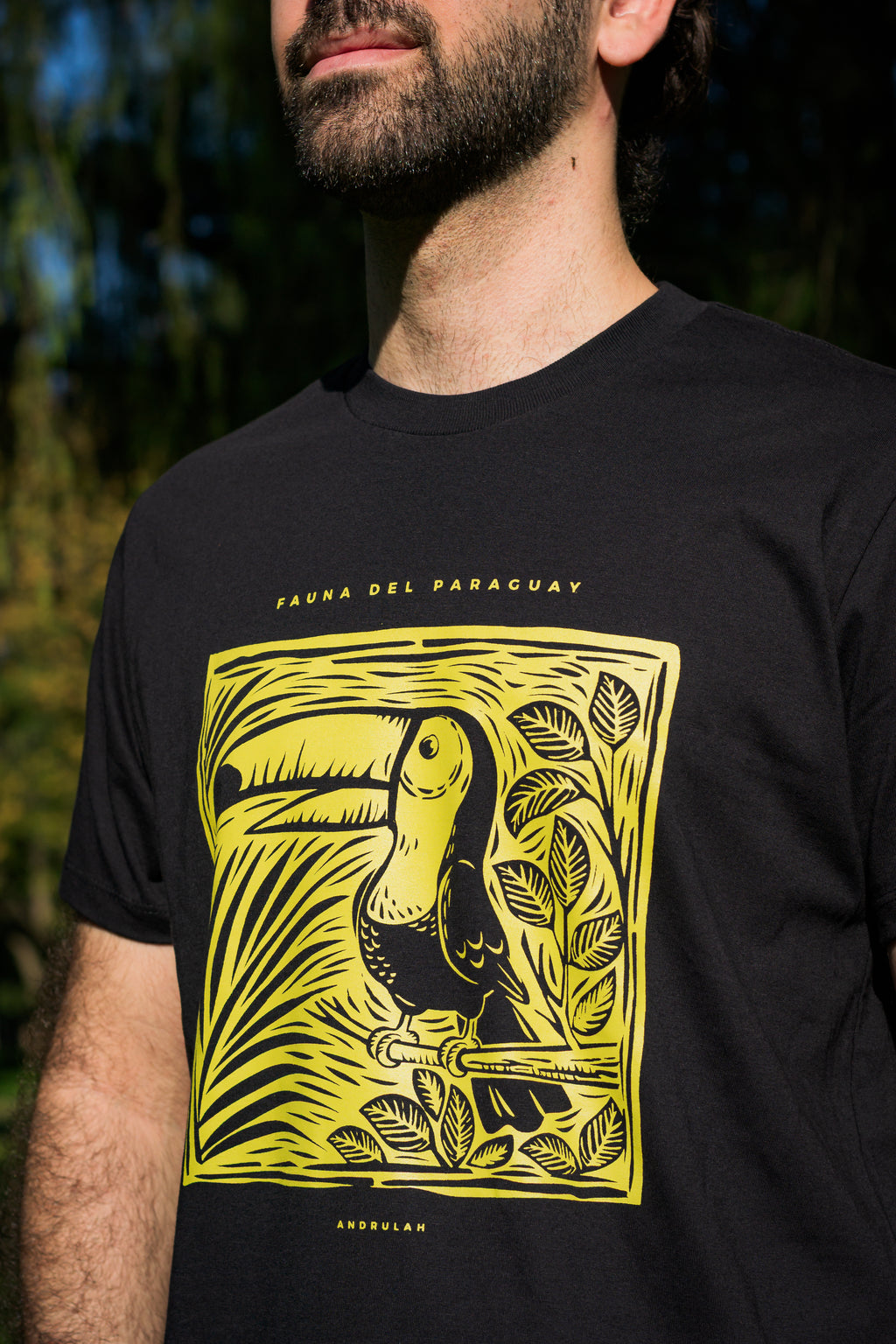 Remera Guara Negra Tucan Masculina 2