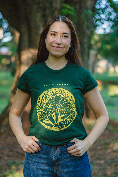 Remera Guara Verde Aguarai Femenina