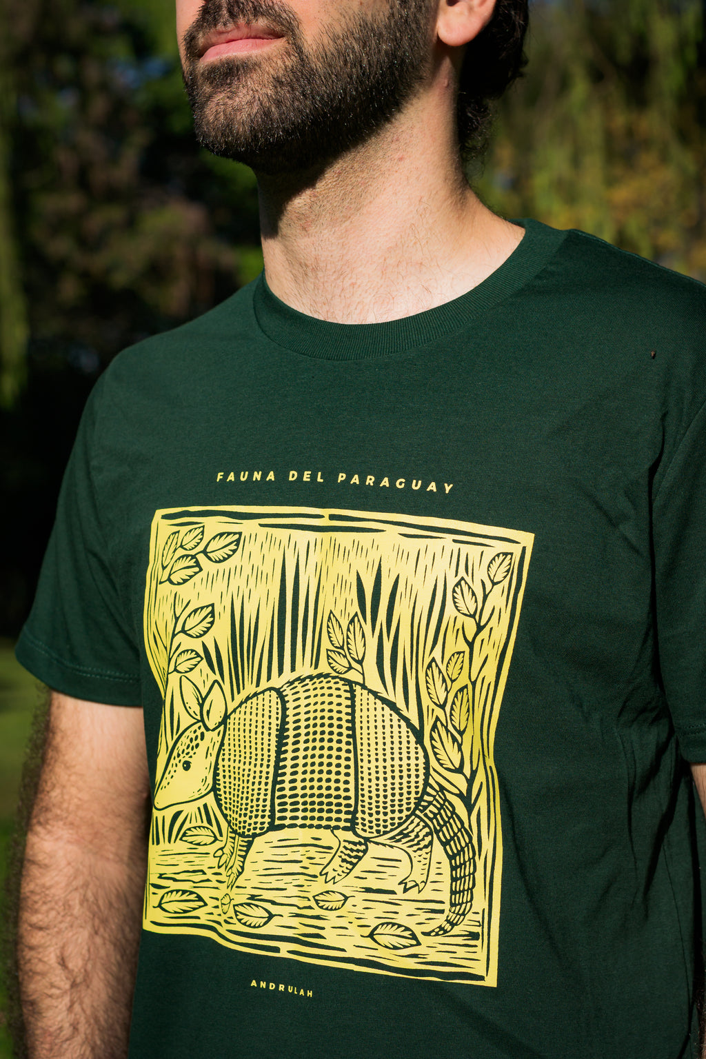 Remera Guara Verde Armadillo Masculina 2