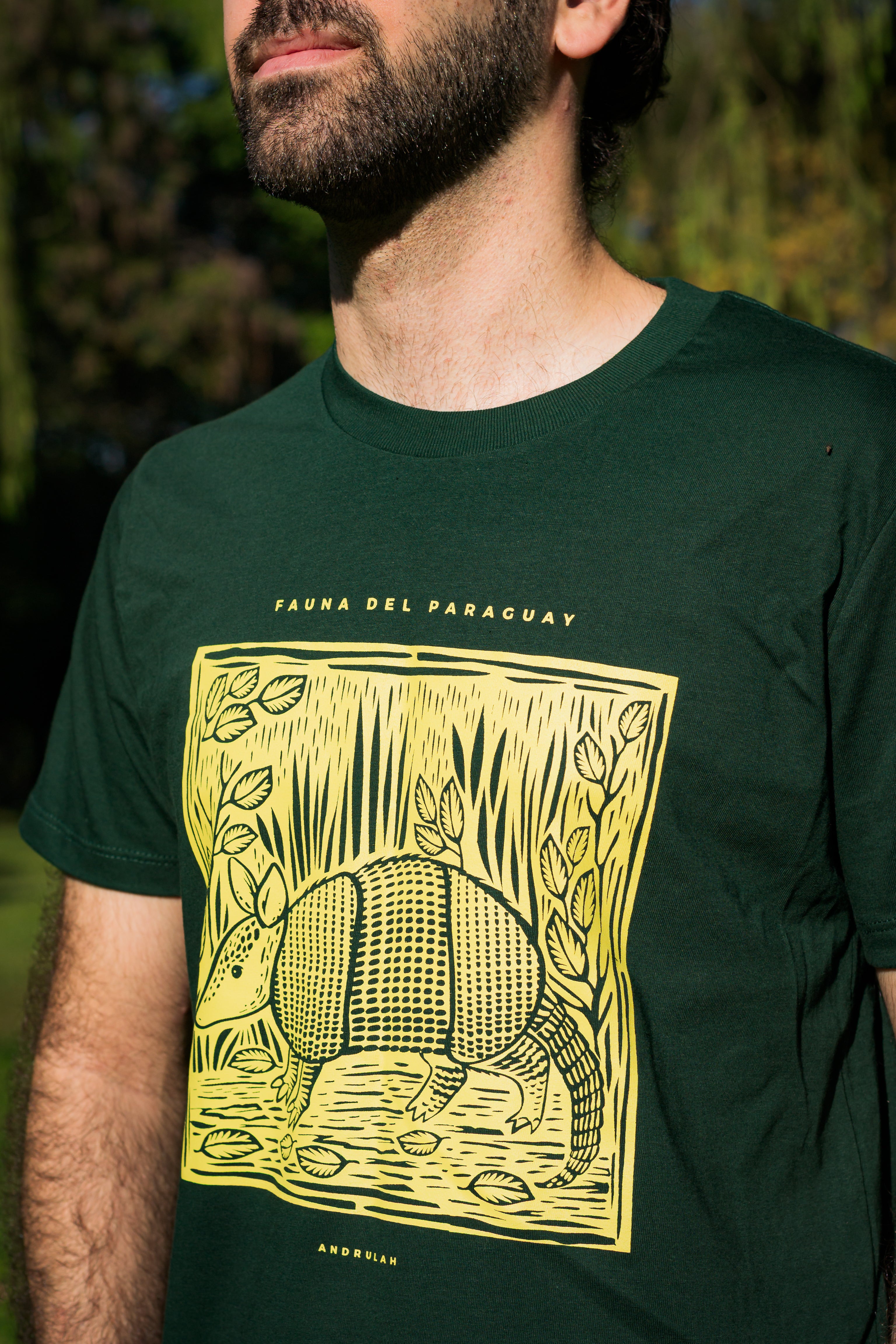 Remera Guara Verde Armadillo Masculina 2