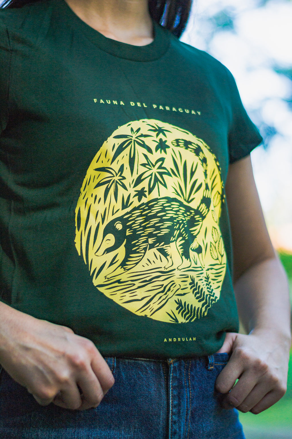Remera Guara Verde Coati Femenina 2