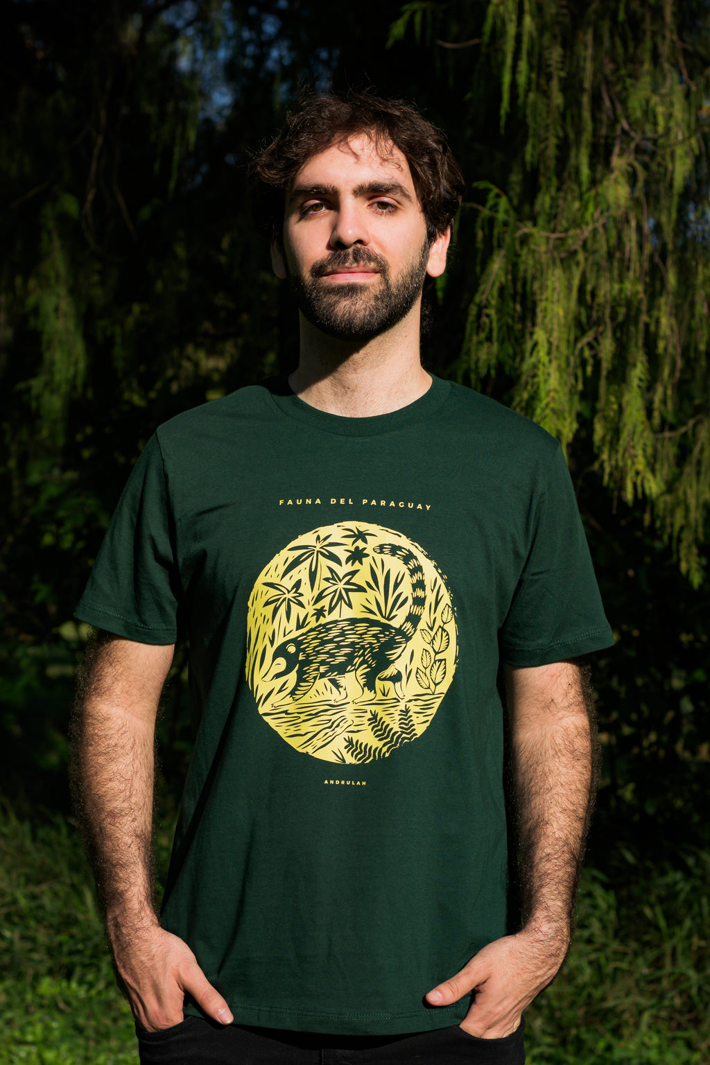 Remera Guara Verde Coati Masculina