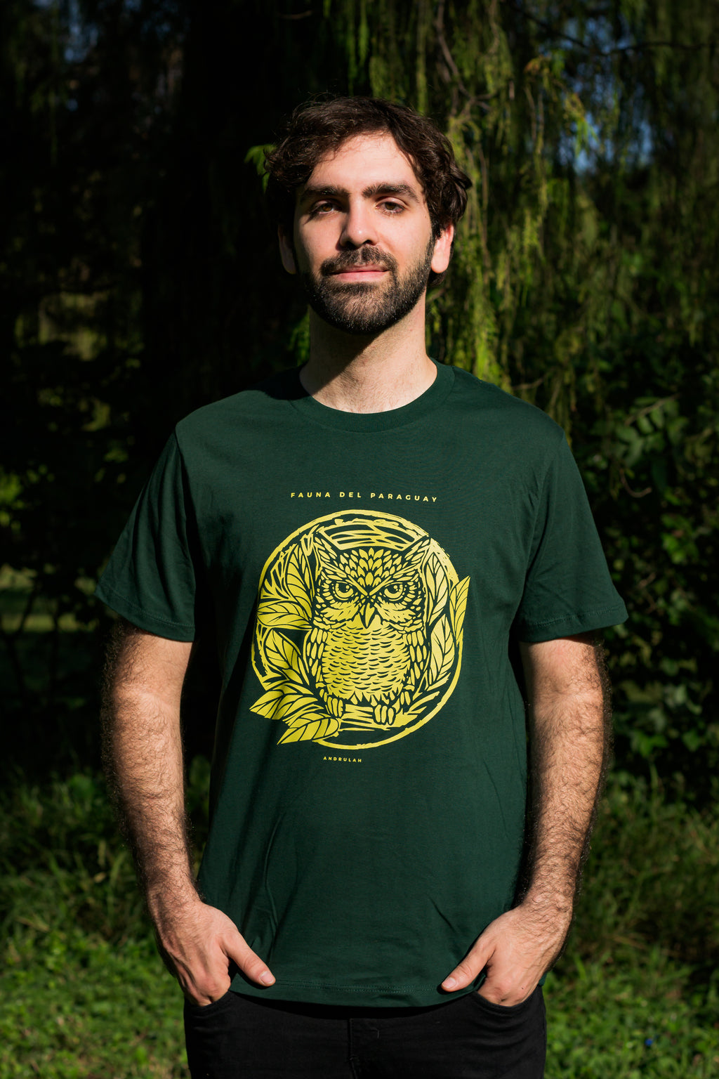 Remera Guara Verde Nakurutu Masculina