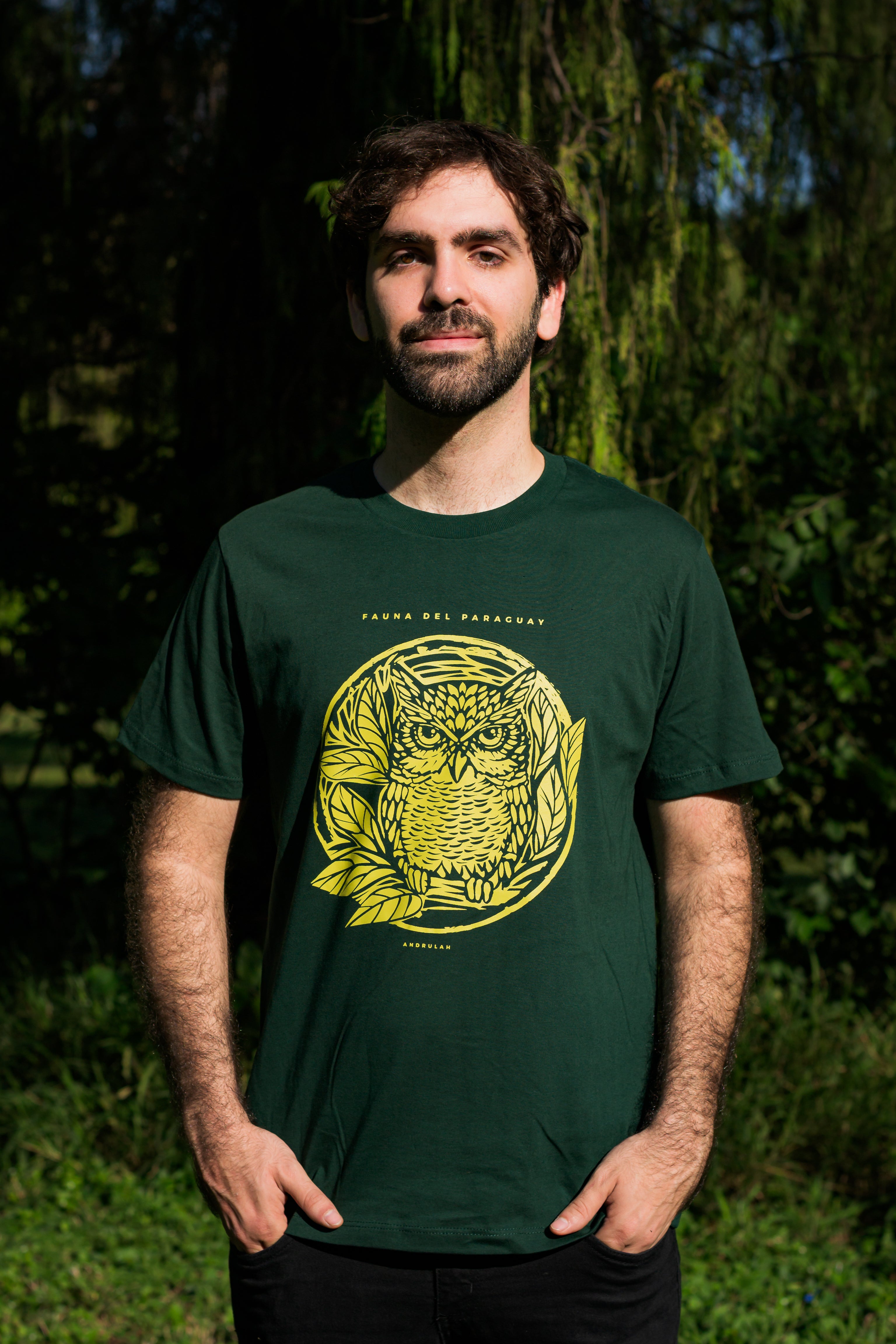 Remera Guara Verde Nakurutu Masculina