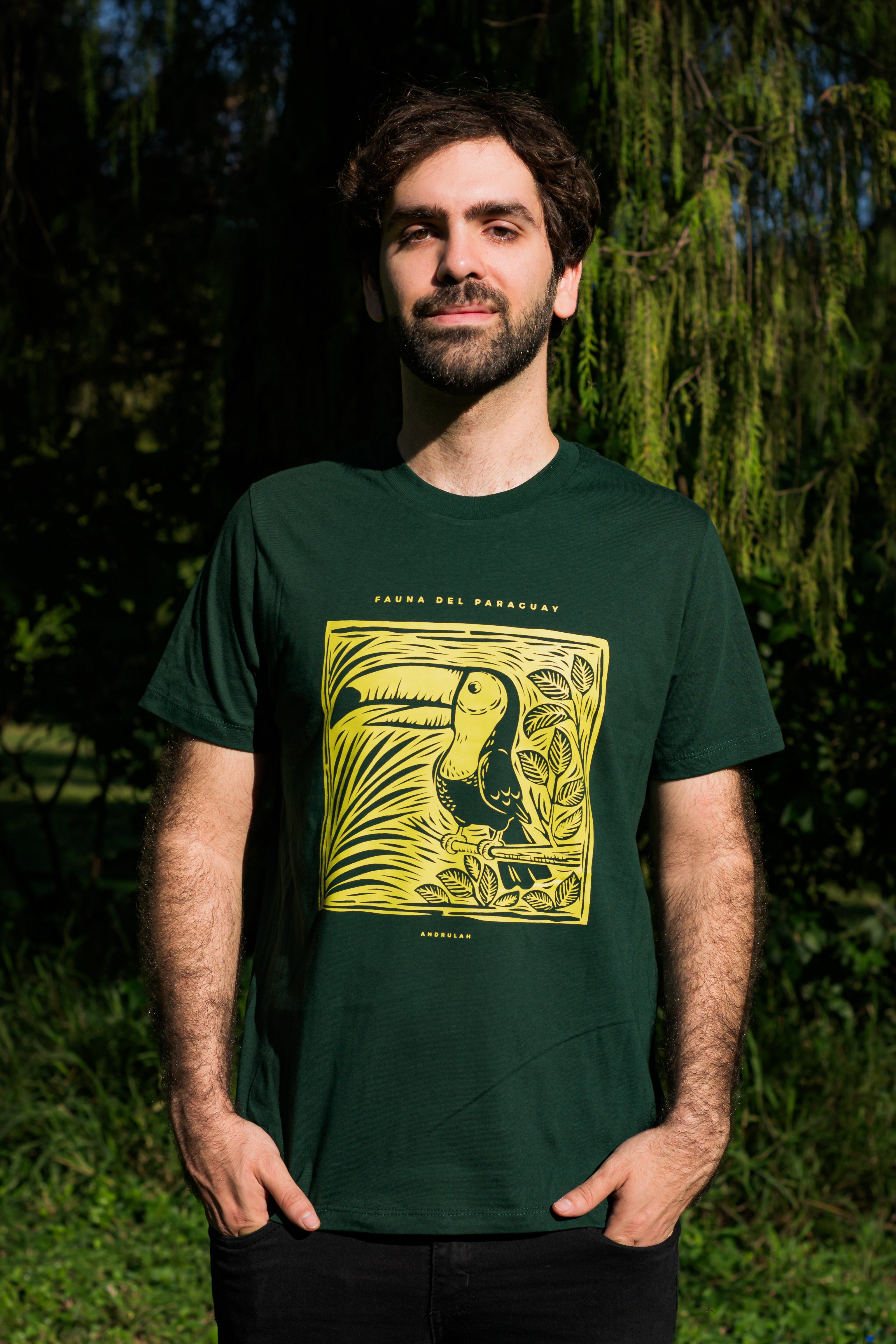 Remera Guara Verde Tucan Masculina