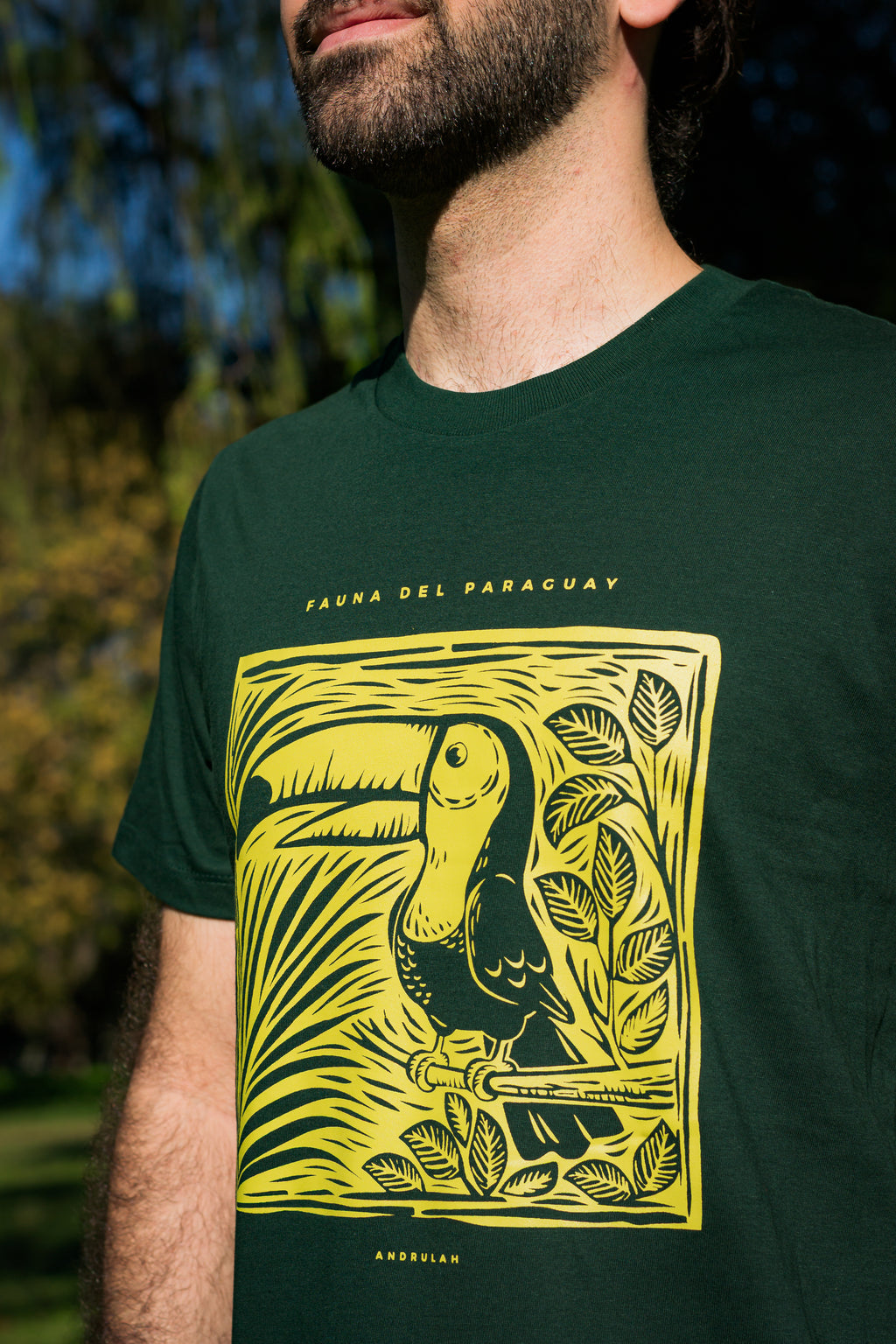 Remera Guara Verde Tucan Masculina 2
