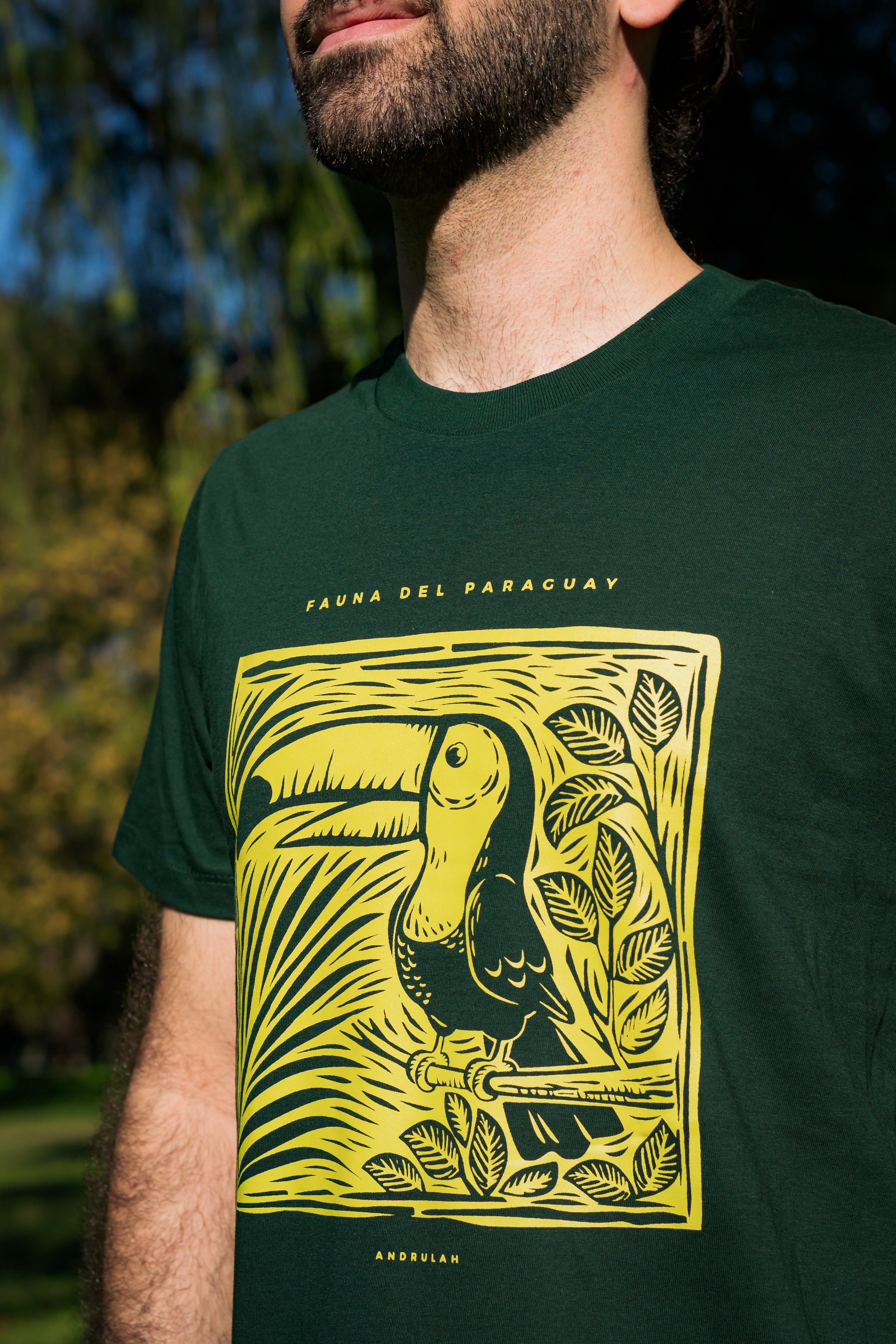 Remera Guara Verde Tucan Masculina 2